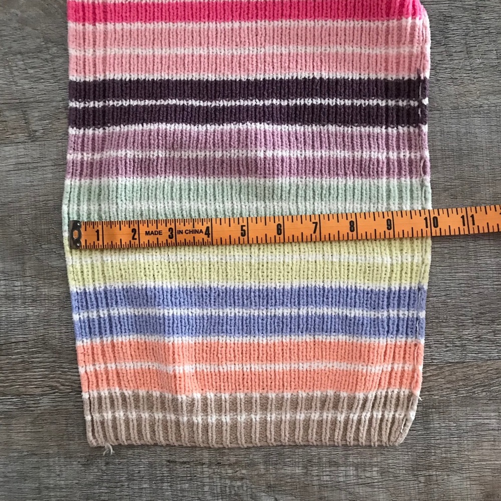 Striped scarf